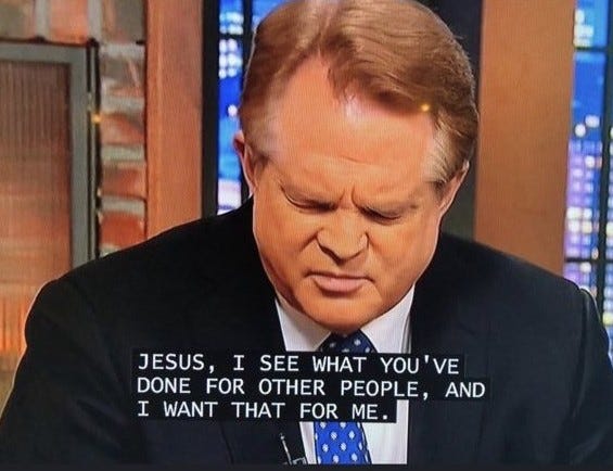 guy who asks jesus to bless onto him what jesus has done unto others meme